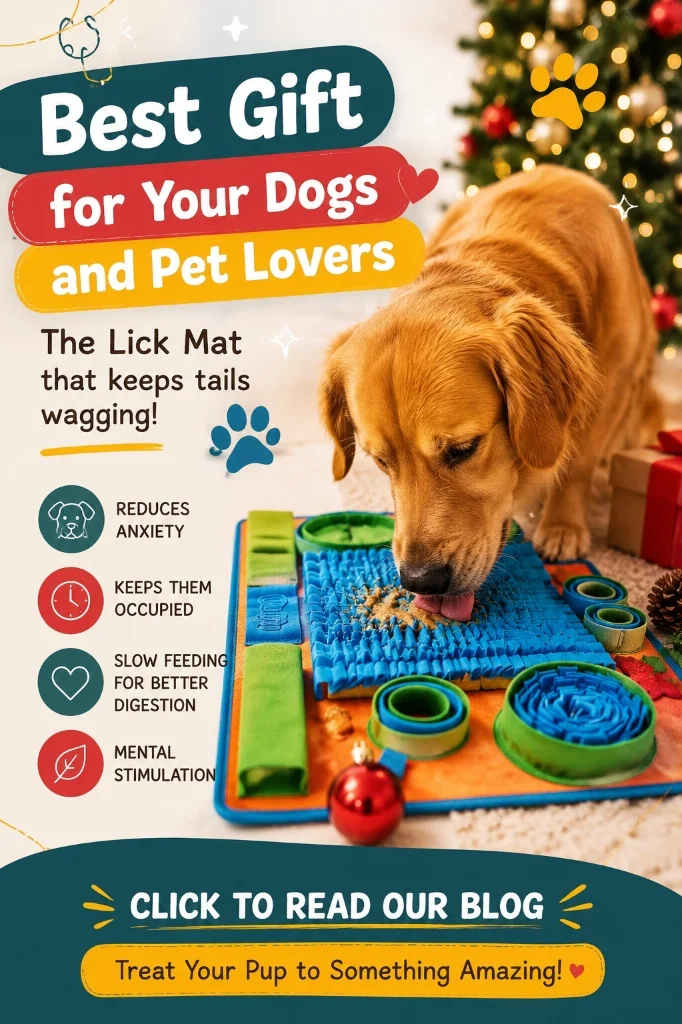 Pinterest Graphic: Best Gift for Your Dogs and Pet Lovers, click to read our blog