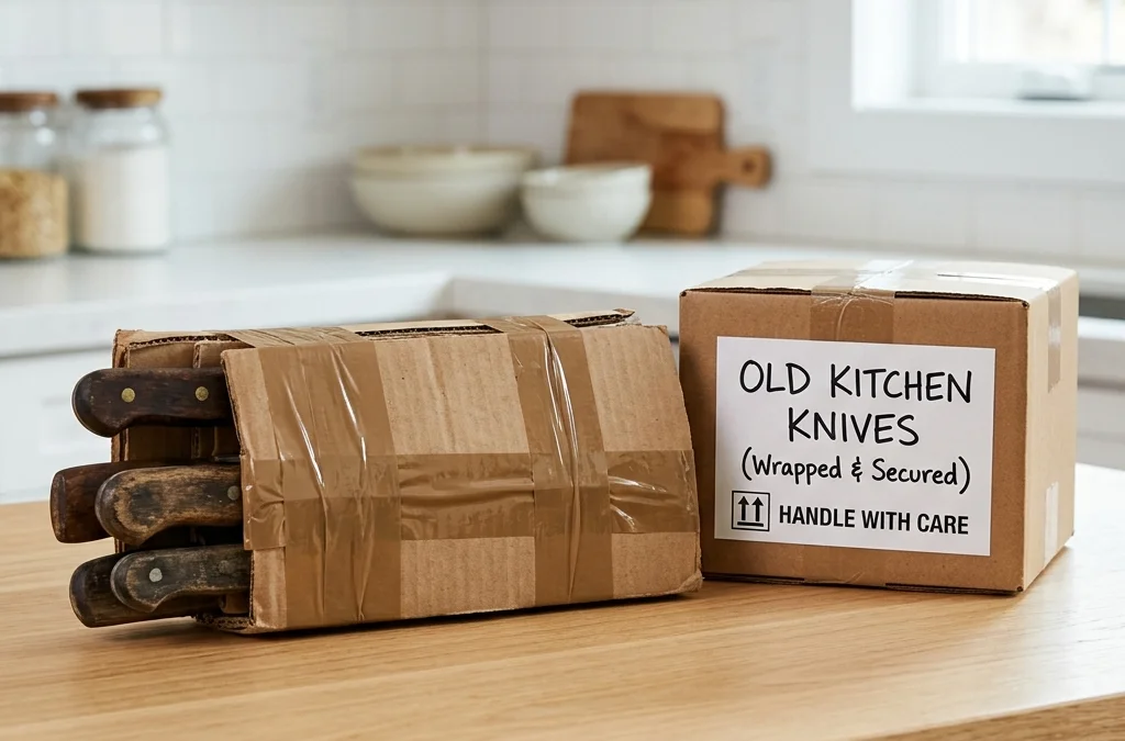 Featured image for How to Dispose of Kitchen Knives Safely in the UK